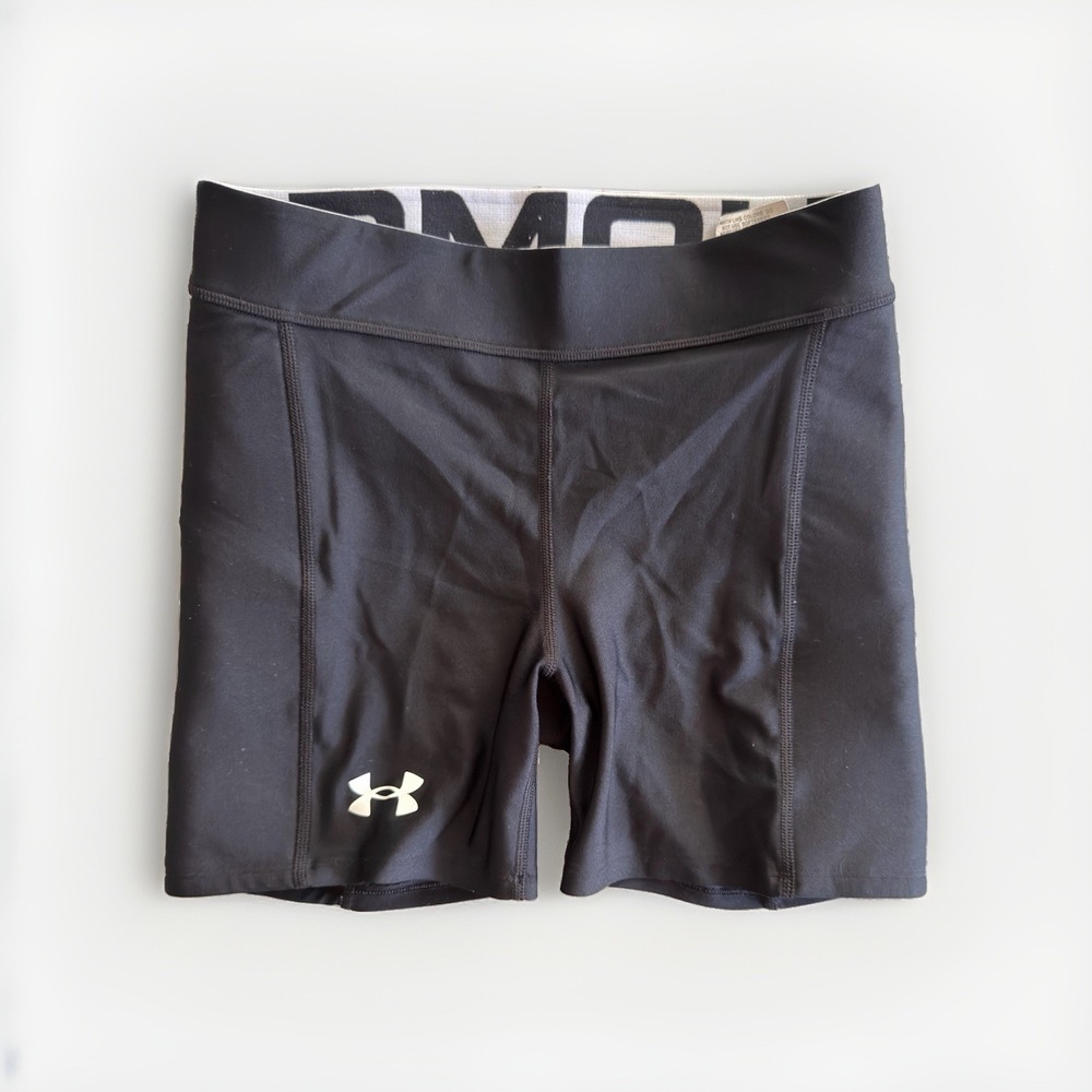 Under Armour HeatGear Softball Sliding Shorts Women's Black Size Small SM